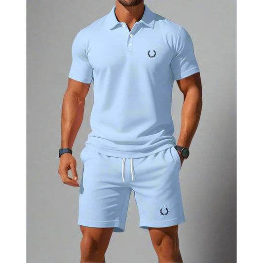 2-teiliges Sommerset für Herren von Fred P. – 50 % Rabatt