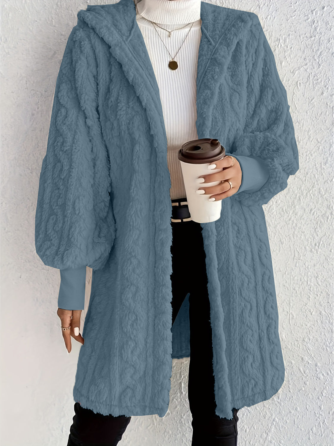Women's Fleece Soft Jacket with Pockets – 50% Off