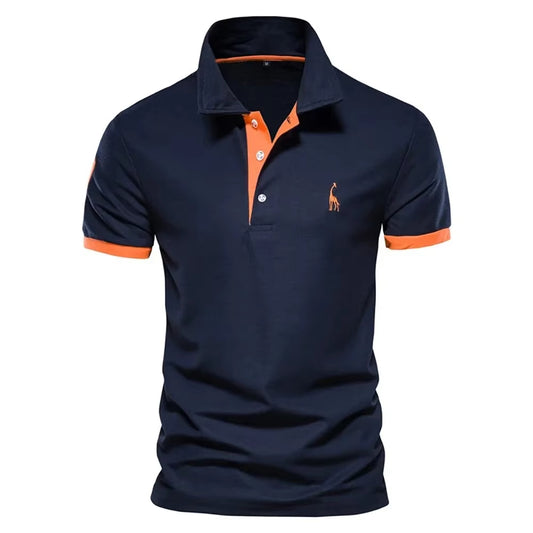 Men's Polo Shirt "Giraffe" - 50% OFF