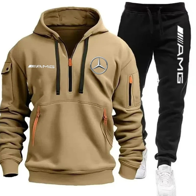 Komplettes Trainingsanzug-Set Mercedes AMG – 50 % Rabatt