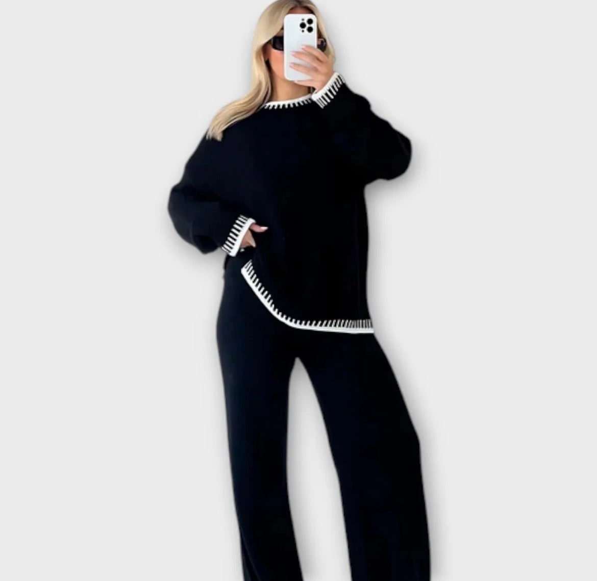 Hailey - Elegant Women's Long Suit - 50% Off