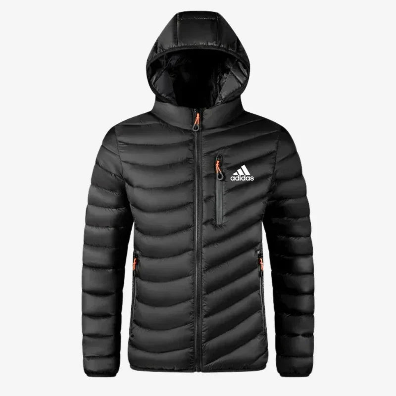 Giacca termica impermeabile con cappuccio