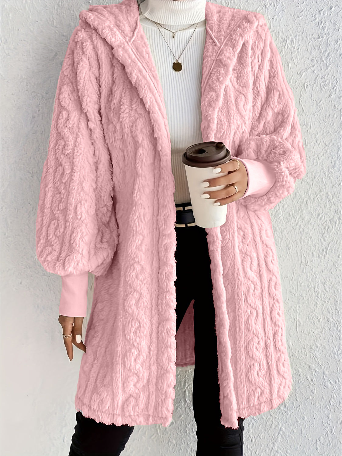 Women's Fleece Soft Jacket with Pockets – 50% Off