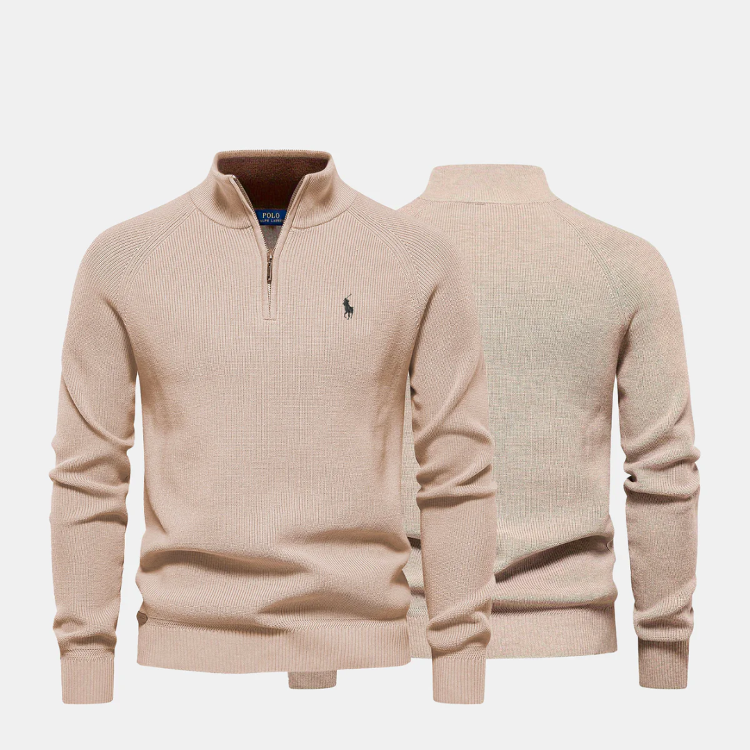 Men's zip-up quarter - 50% OFF
