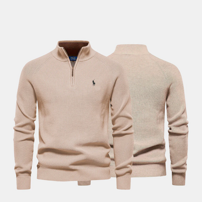 Men's zip-up sweater - 50% OFF