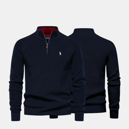 Men's zip-up sweater - 50% OFF