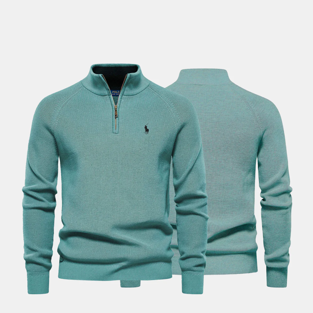 Men's zip-up quarter - 50% OFF