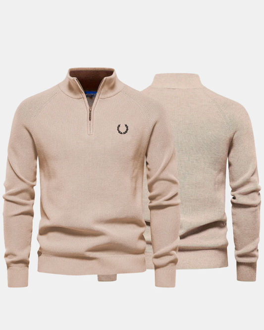Fred P. | Men's zip-up sweater