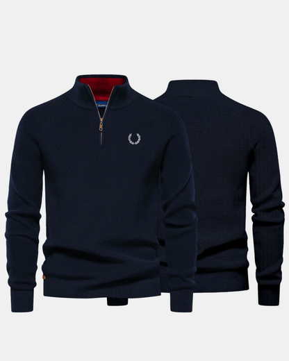 Fred P. | Men's zip-up sweater