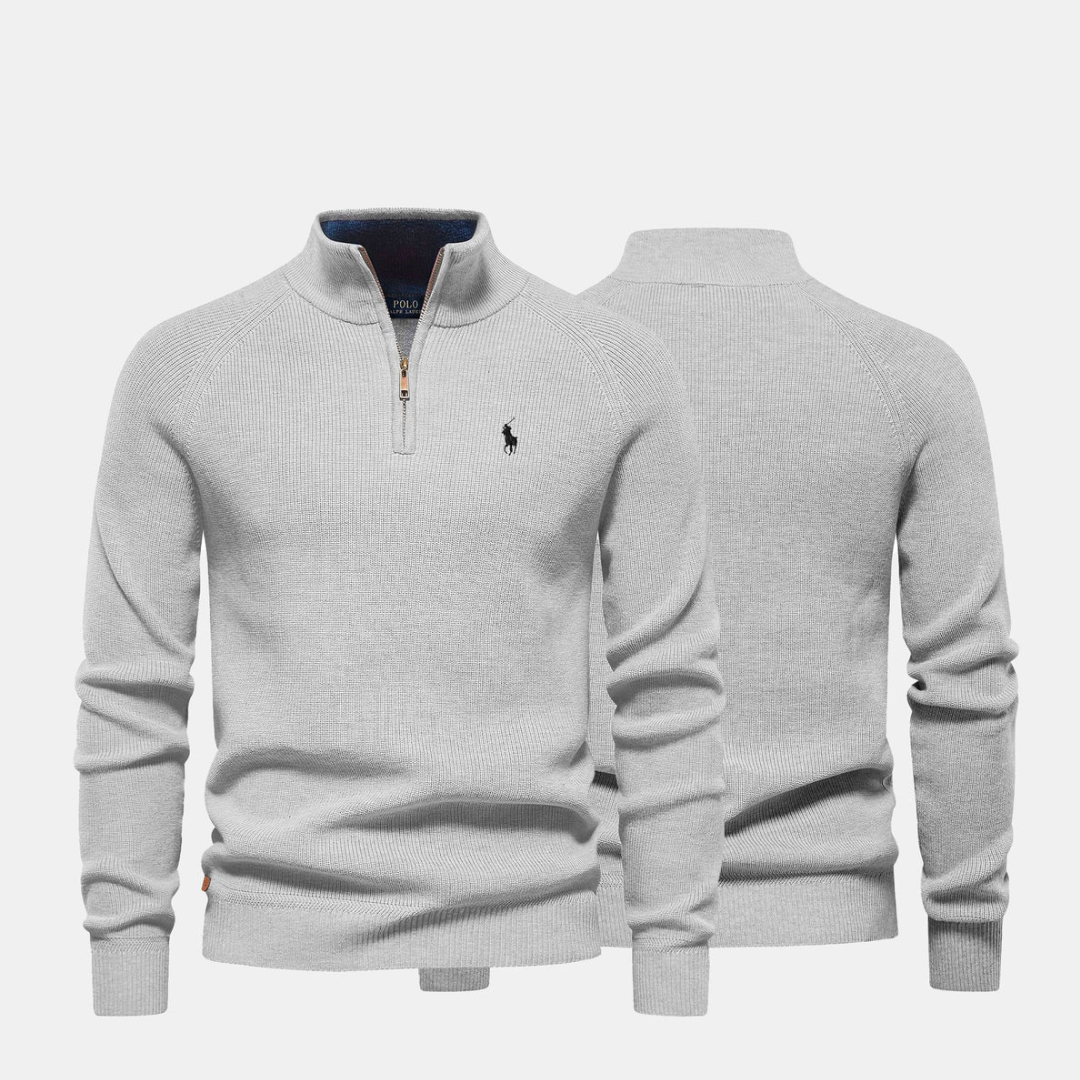 Men's zip-up quarter - 50% OFF