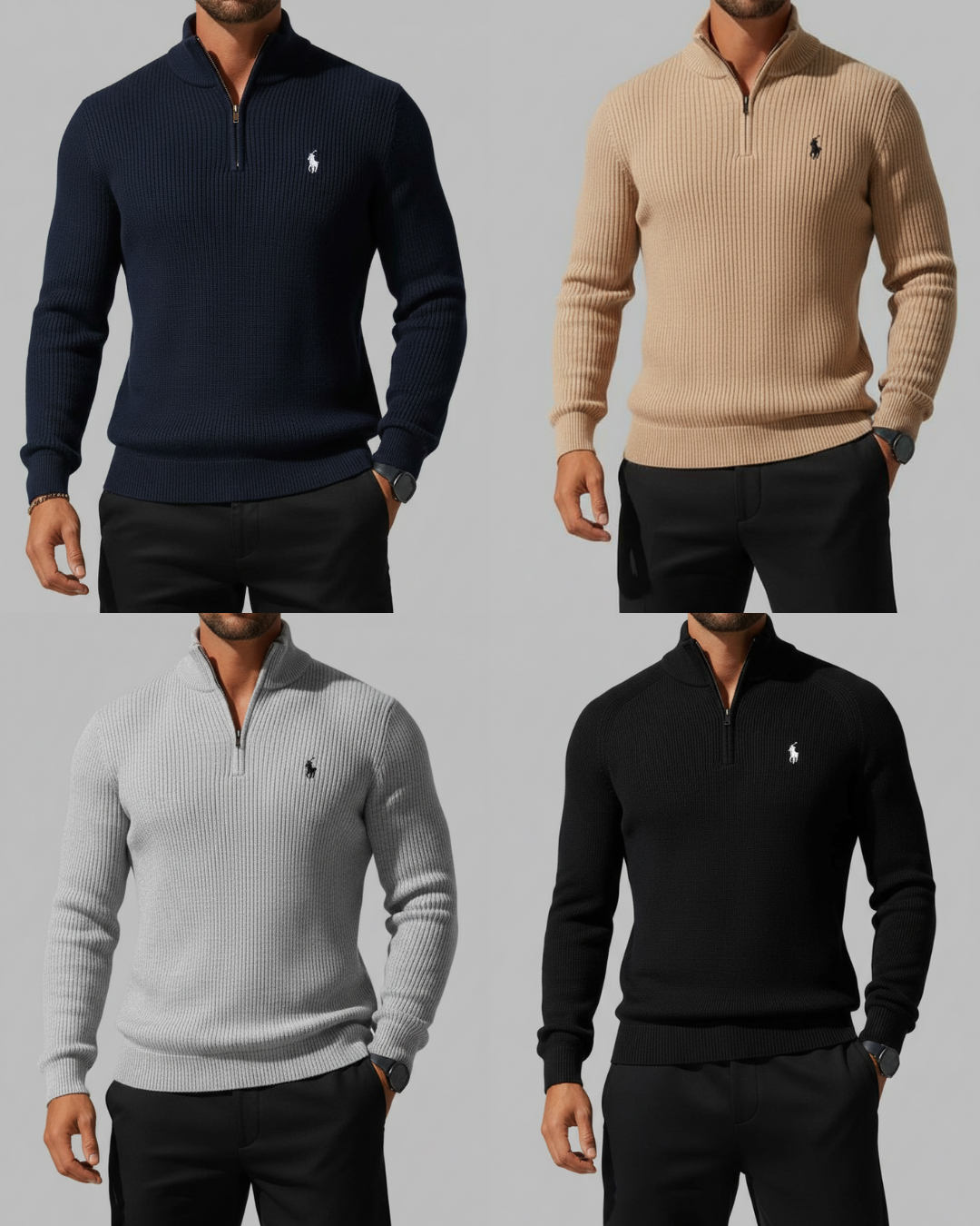 Men's Sweater Zip-Up - Autumn Offer!