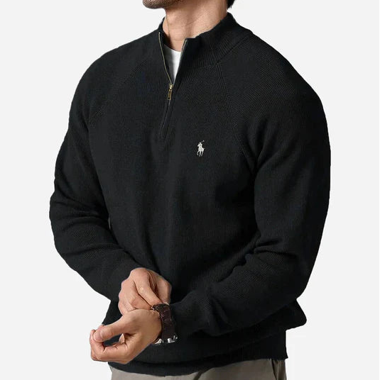 Men's zip-up quarter - 50% OFF