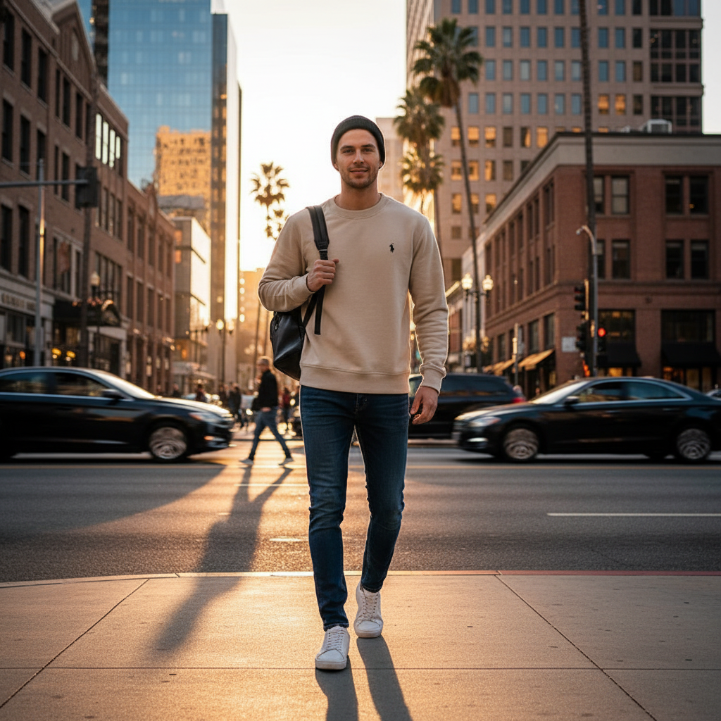 Stylish Men's Autumn Pullover