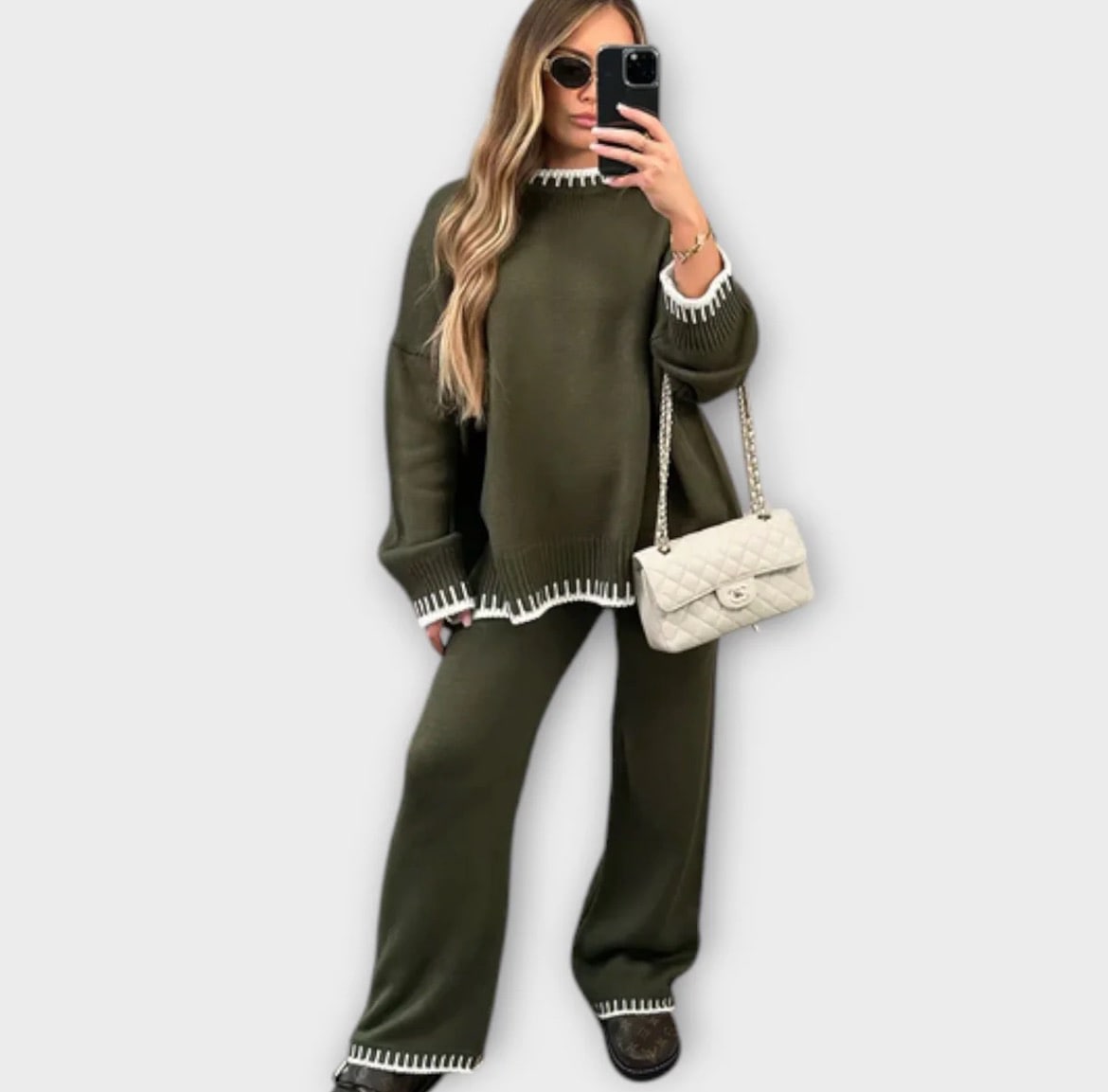 Hailey - Elegant Women's Long Suit - 50% Off
