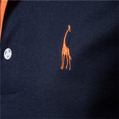 Men's Polo Shirt "Giraffe" - 50% OFF
