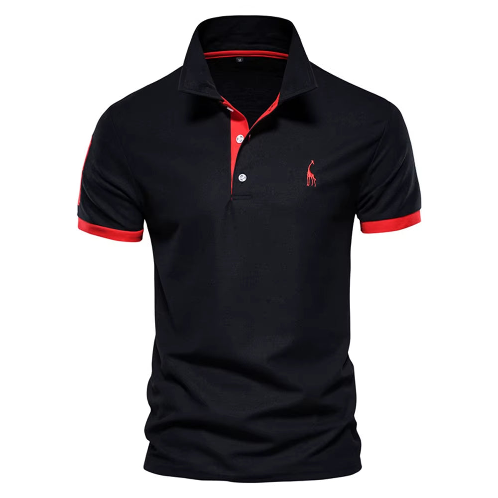 Men's Polo Shirt "Giraffe" - 50% OFF