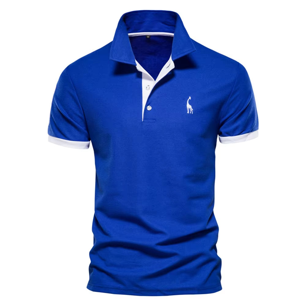 Men's Polo Shirt "Giraffe" - 50% OFF