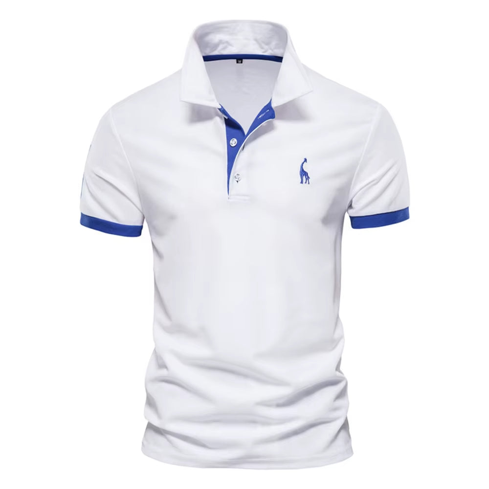 Men's Polo Shirt "Giraffe" - 50% OFF