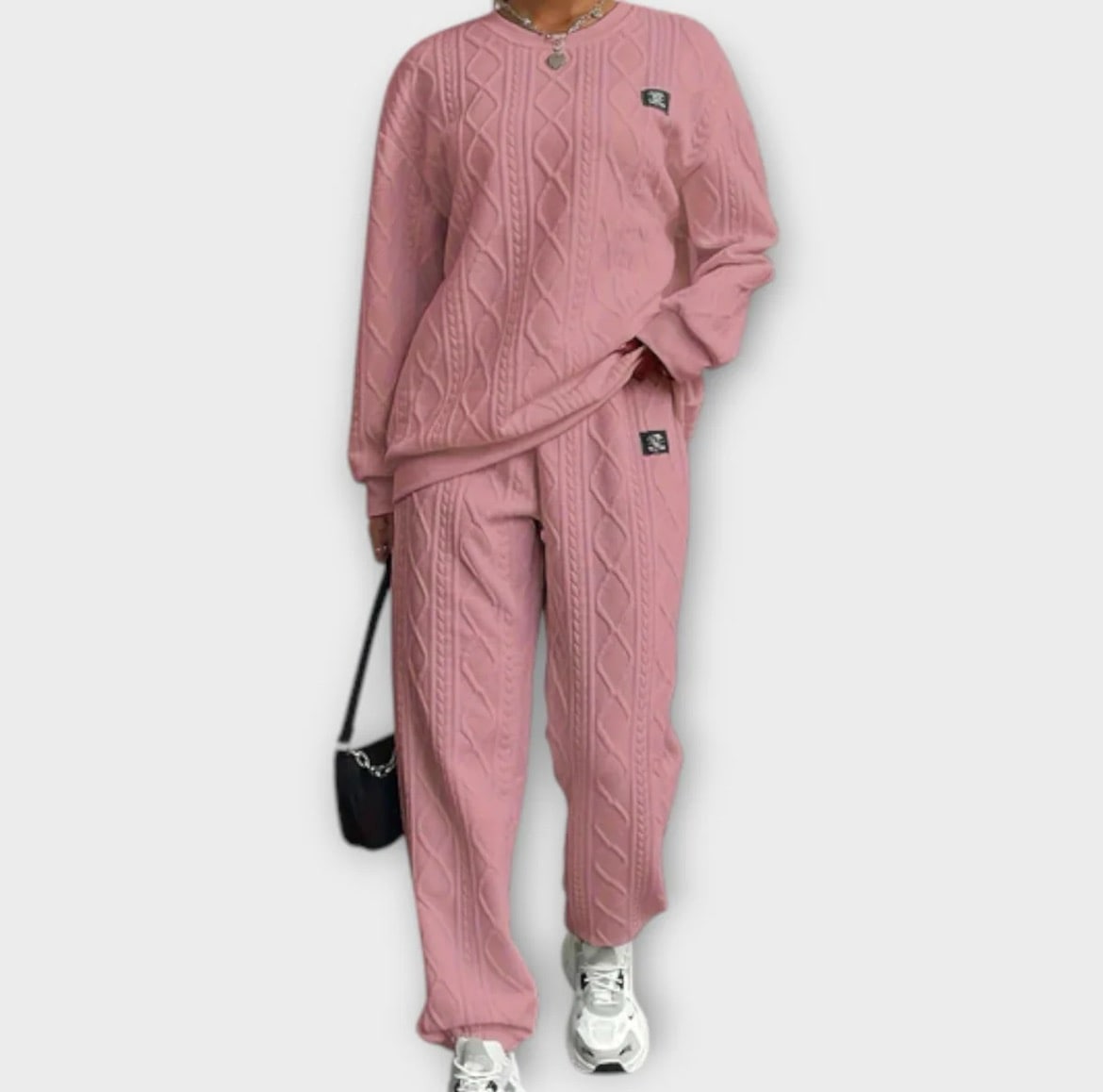 Women's dress set with embossing - 50% off