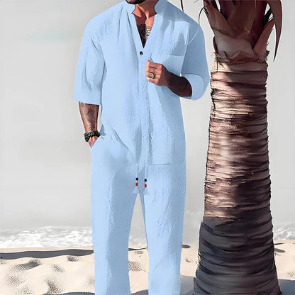Men's 2-Piece Set Cotton Line - 50% OFF