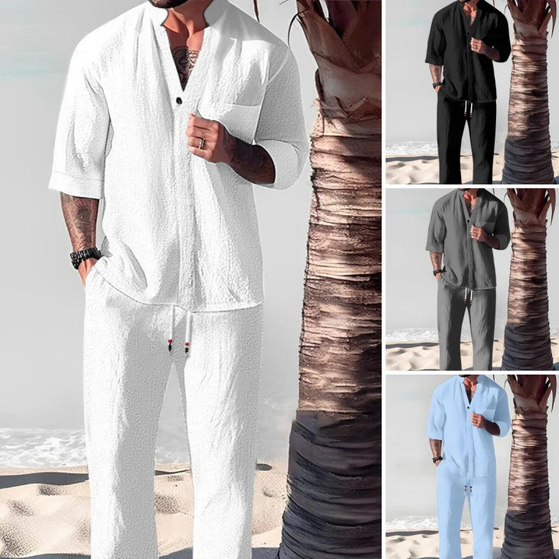 Men's 2-Piece Set Cotton Line - 50% OFF