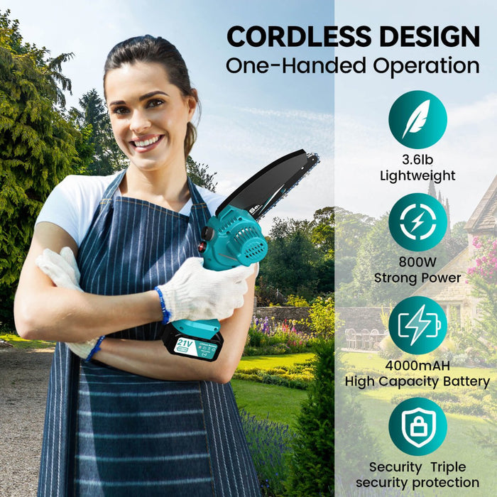 Mini Chainsaw for Pruning – 50% Off